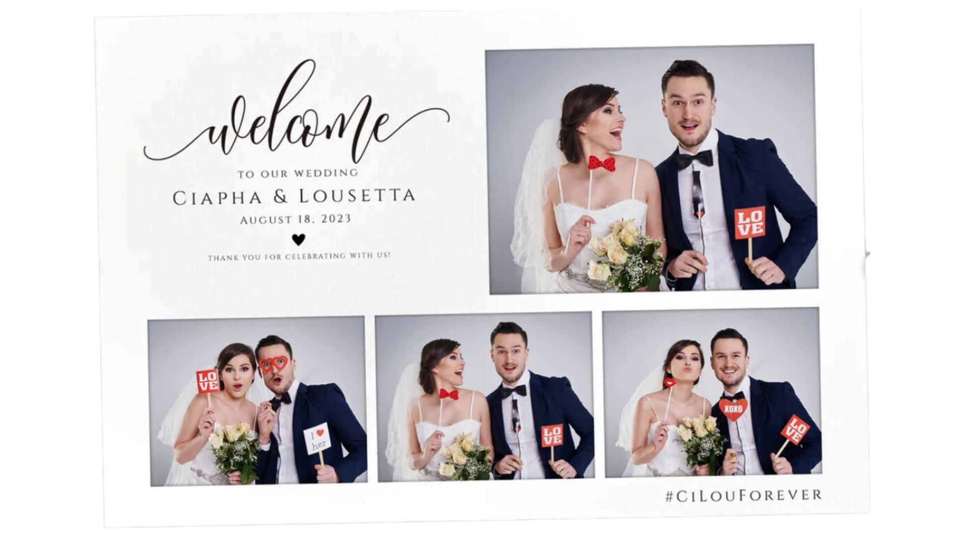 Wedding Digital Photo Booth | Divinity DJ Edmonton